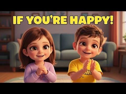 If You’re Happy And You Know It | Clap Your Hands, Stomp Your Feet | Kids Action Song 2026