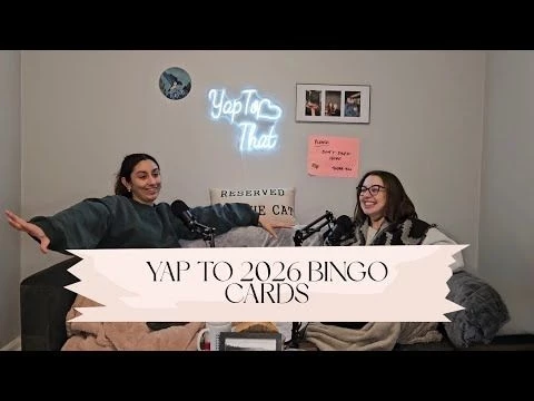 Yap to 2026 Bingo Cards - Episode 32