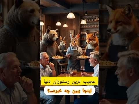 عجیب ترین رستوران دنیا #animals #funny