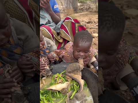 The daily life and diet of the Hazarbi tribe #africa