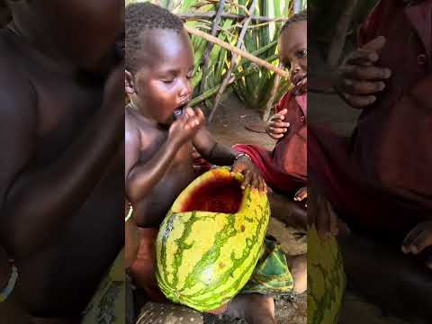 The daily life and diet of the Hazarbi tribe #africa