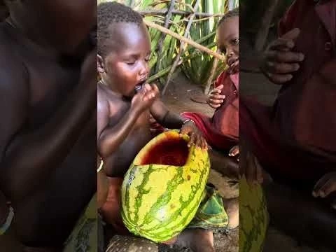 The daily life and diet of the Hazarbi tribe #africa