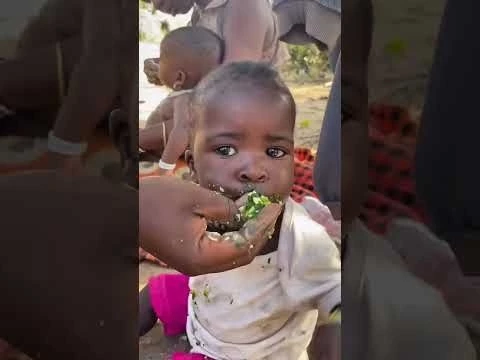 The daily life and diet of the Hazarbi tribe #africa