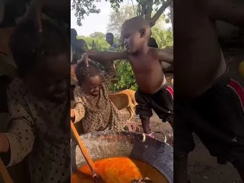 The daily life and diet of the Hazarbi tribe #africa