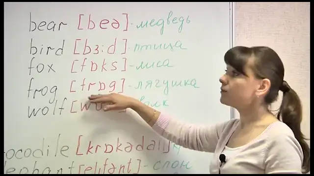 Английский на 5! Урок 11 Часть 2 Учимся говорить Животные