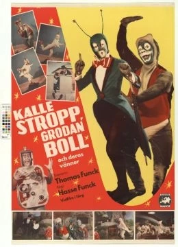 Tecknat Barn Svenska:Kalle Stropp, Grodan Boll och deras vänner (1956) DVDRIPPEN (Svenska) Hela Filmen (HD)